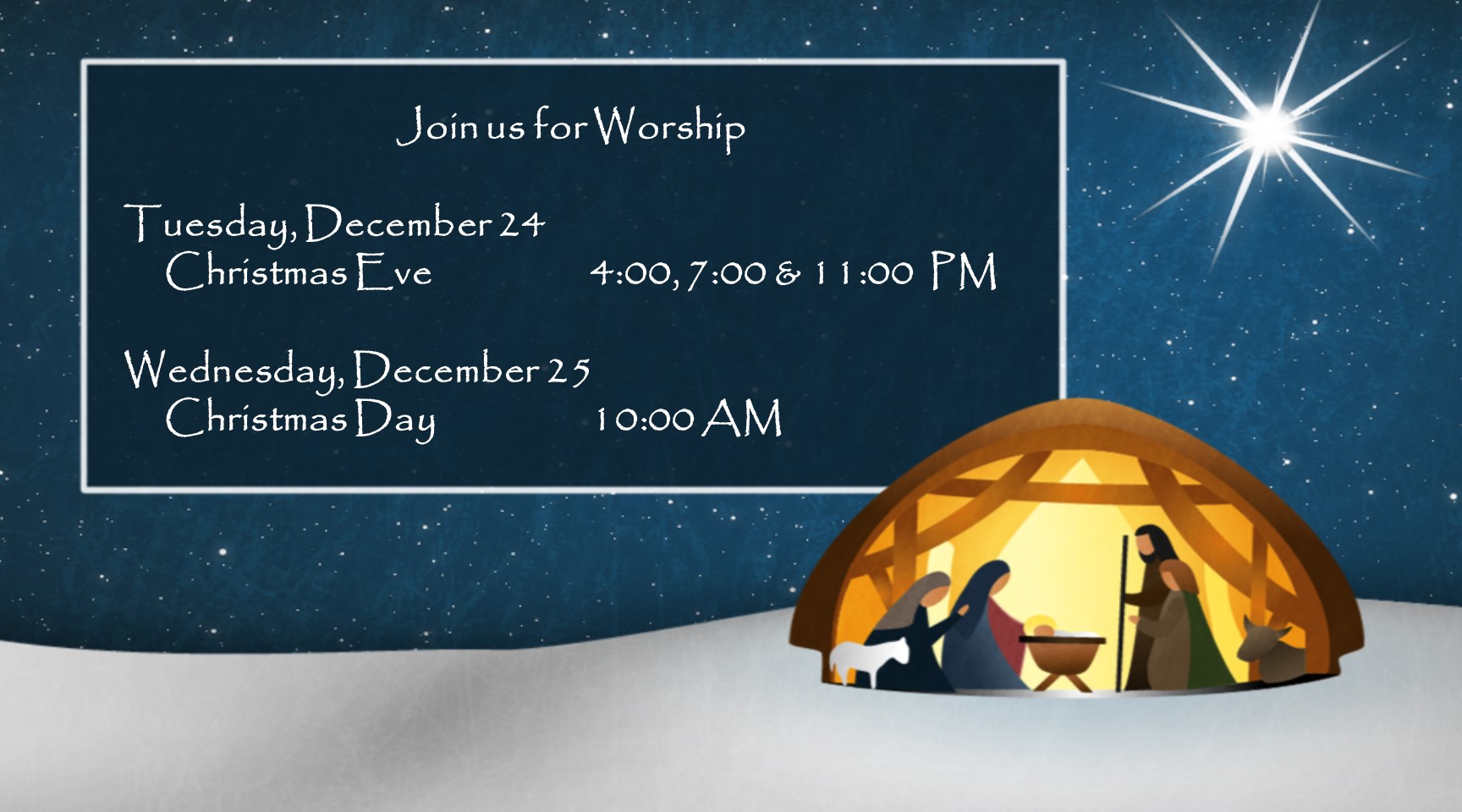 Christmas Worship